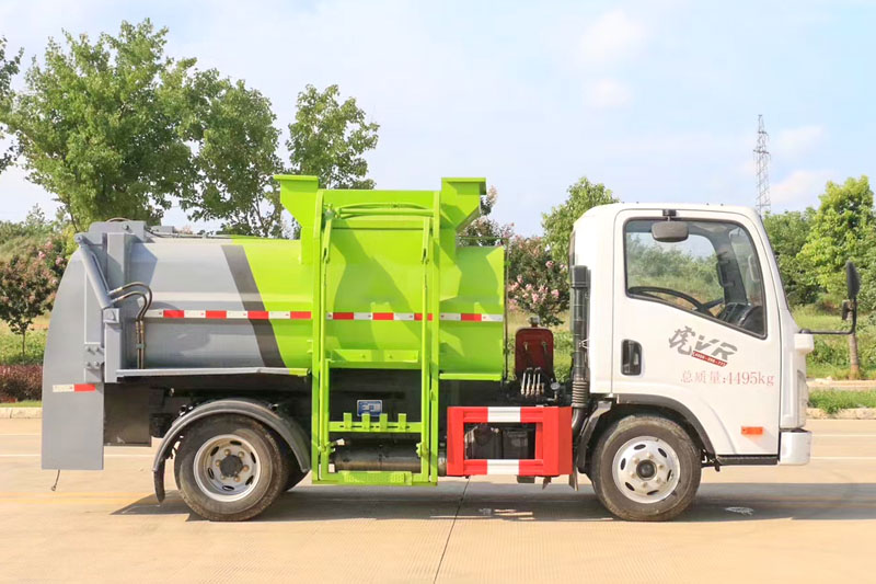 解放虎V藍(lán)牌餐廚垃圾車(3方) 解放虎V藍(lán)牌餐廚垃圾車(3方)